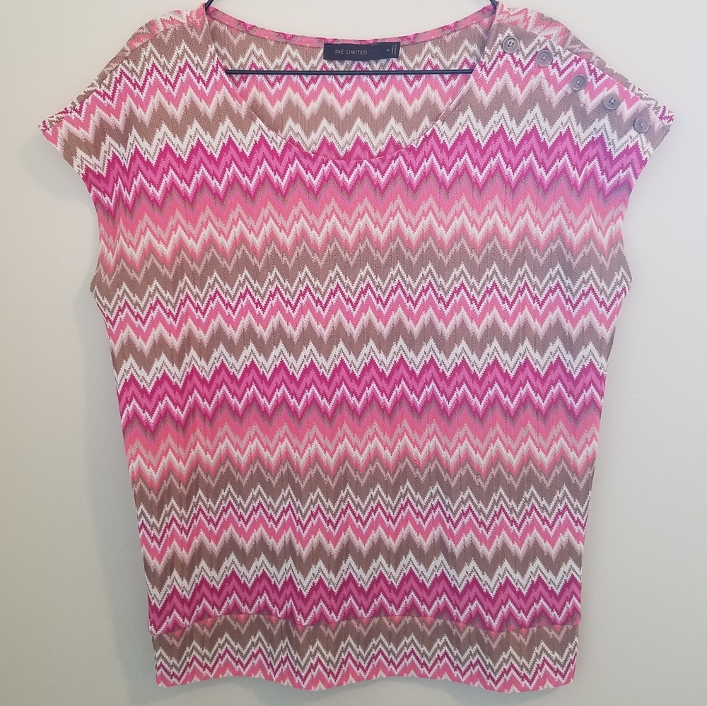 The Limited colorful short sleeved shirt